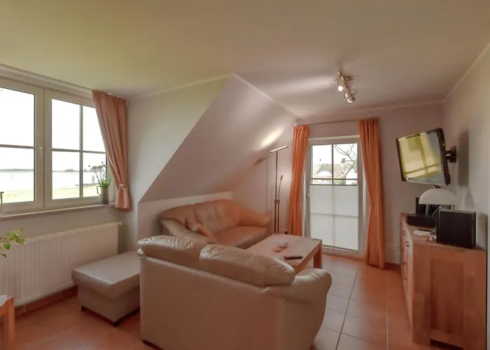 Boddenblick Im Og - Mit Blick Auf Den Breetzer Bodden Apartment